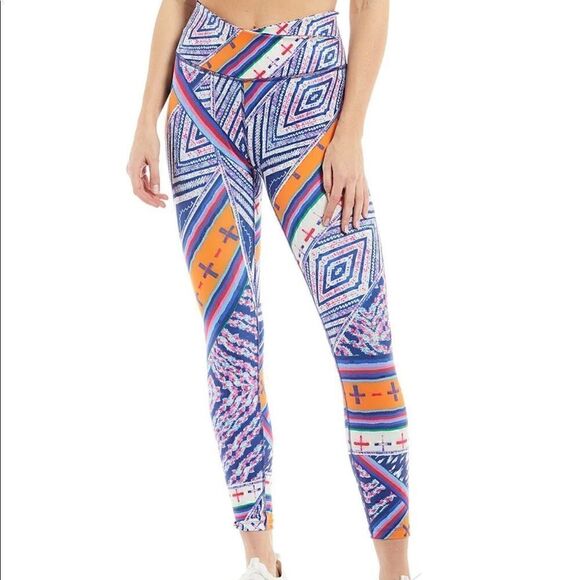Free People FP Movement Printed Lose Control Leggings XS - Picture 1 of 9